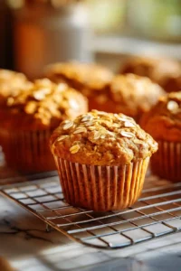 High-Protein Pumpkin Oatmeal Muffins 14 COOLLeave the muffins in the pan for 10 minutes