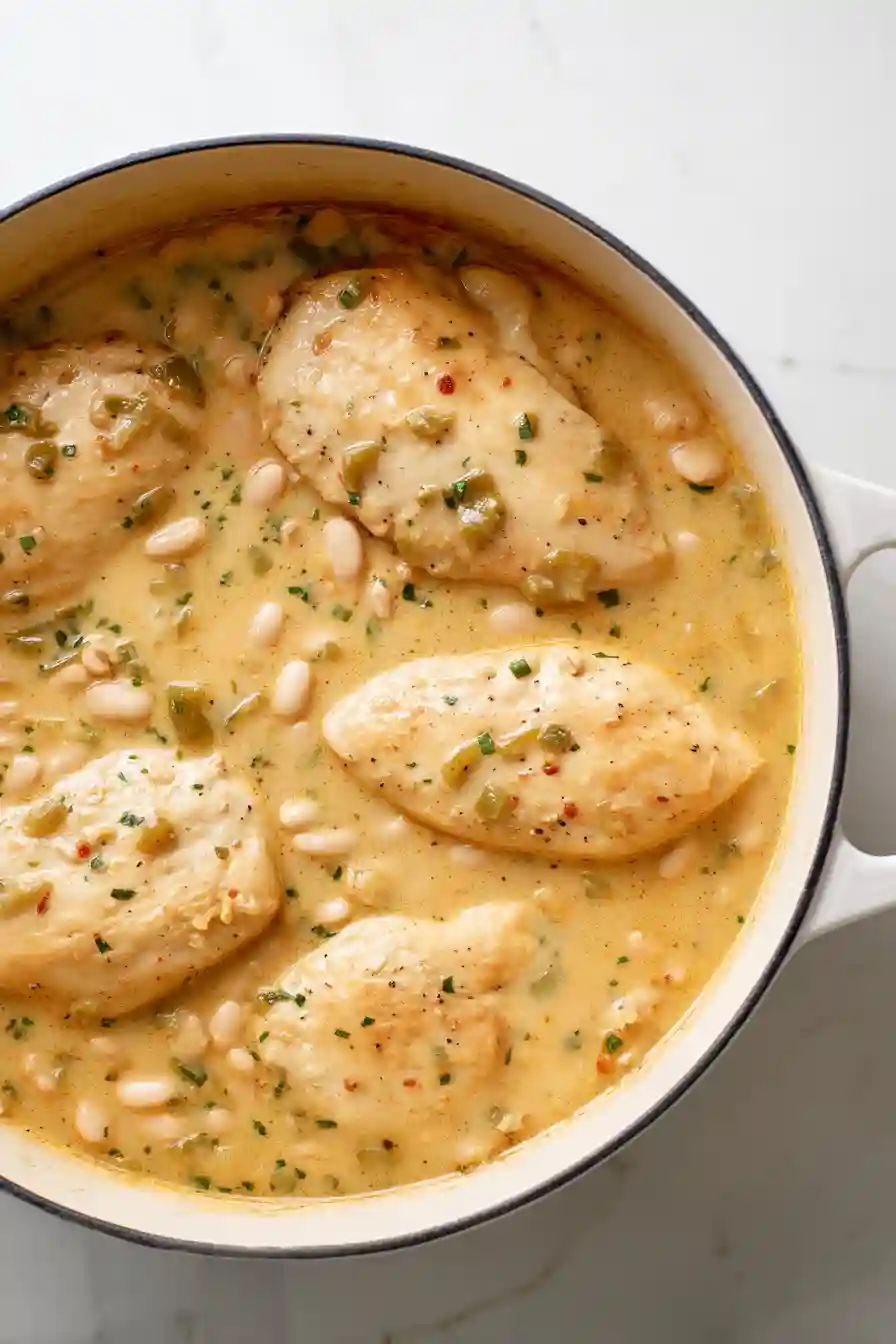 Simmer the Chicken