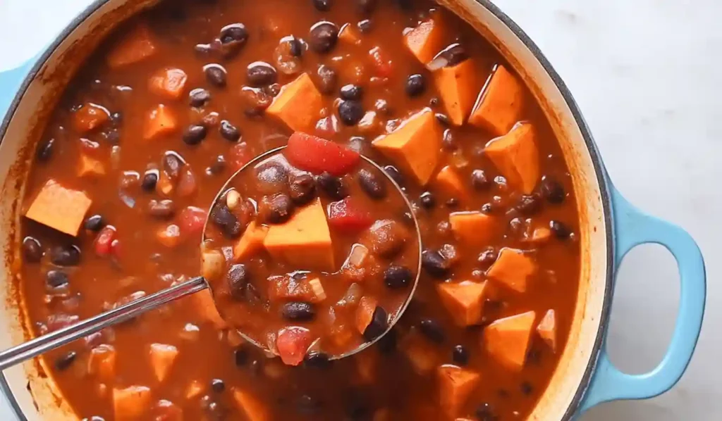 Sweet Potato Black Bean Chili
