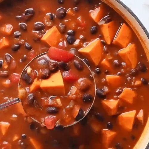 Sweet Potato Black Bean Chili 8 Sweet Potato Black Bean Chili