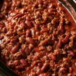 Slow Cooker Tailgate Chili 15 Finish and Thicken the Chili