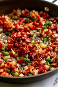 Saute the Vegetables and Tomato Paste