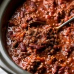 Slow Cooker Tailgate Chili 14 Slow Cook Until Thick and Tender