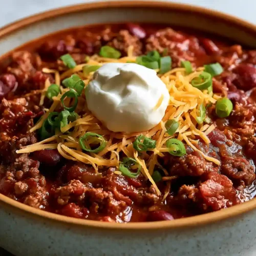 Slow Cooker Tailgate Chili